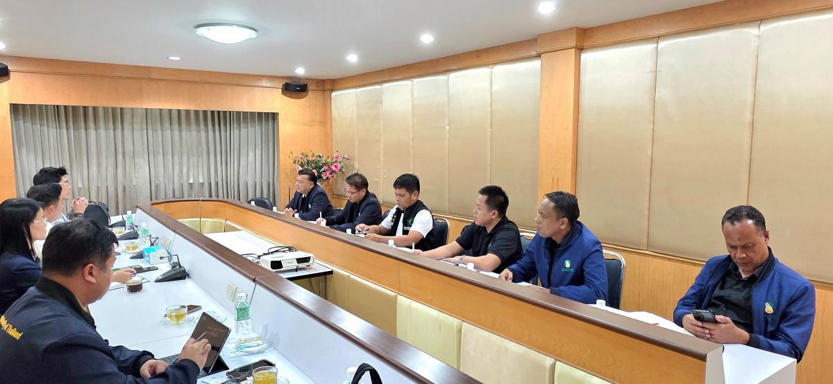 ให้การต้อนรับคณะการยางแห่งประเทศไทย เข้าเยี่ยมสมาคมน้ำยางข้นไทยและร่วมหารือแลกเปลี่ยนข้อคิดเห็นเกี่ยวกับแนวทางการบริหารจัดการยาง