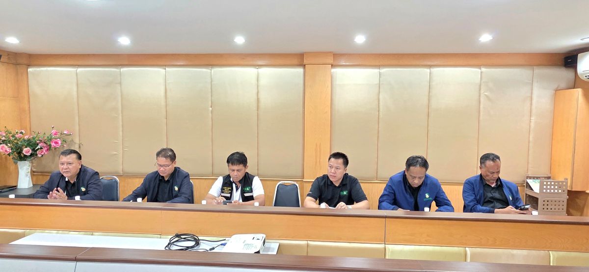 ให้การต้อนรับคณะการยางแห่งประเทศไทย เข้าเยี่ยมสมาคมน้ำยางข้นไทยและร่วมหารือแลกเปลี่ยนข้อคิดเห็นเกี่ยวกับแนวทางการบริหารจัดการยาง