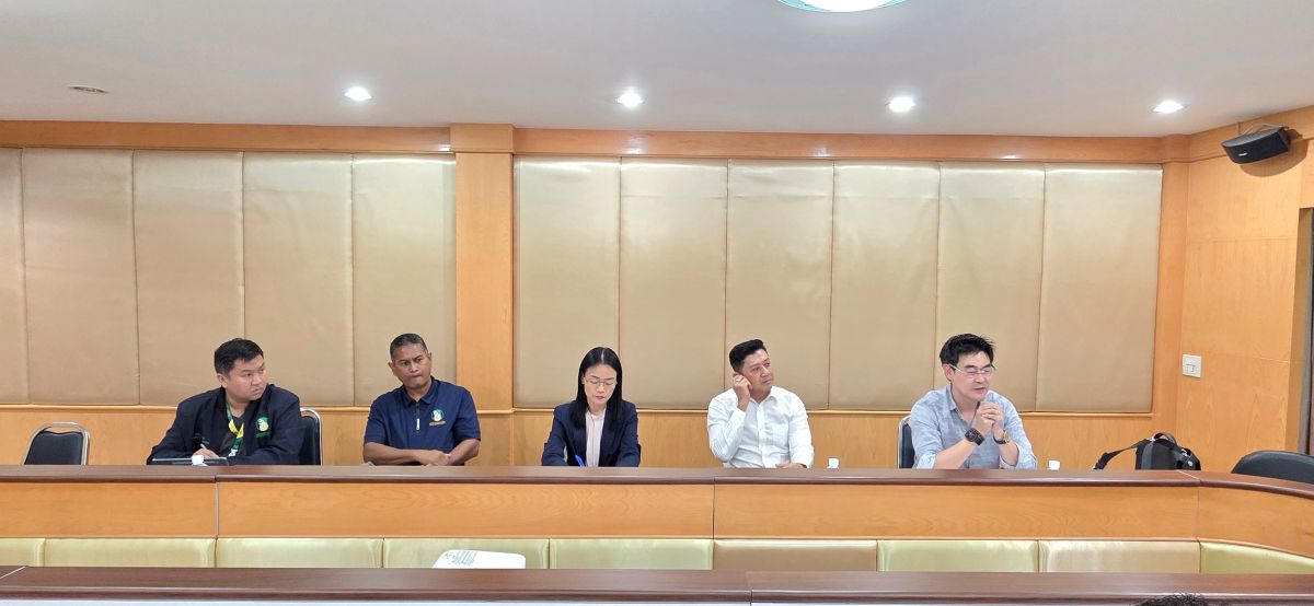 ให้การต้อนรับคณะการยางแห่งประเทศไทย เข้าเยี่ยมสมาคมน้ำยางข้นไทยและร่วมหารือแลกเปลี่ยนข้อคิดเห็นเกี่ยวกับแนวทางการบริหารจัดการยาง