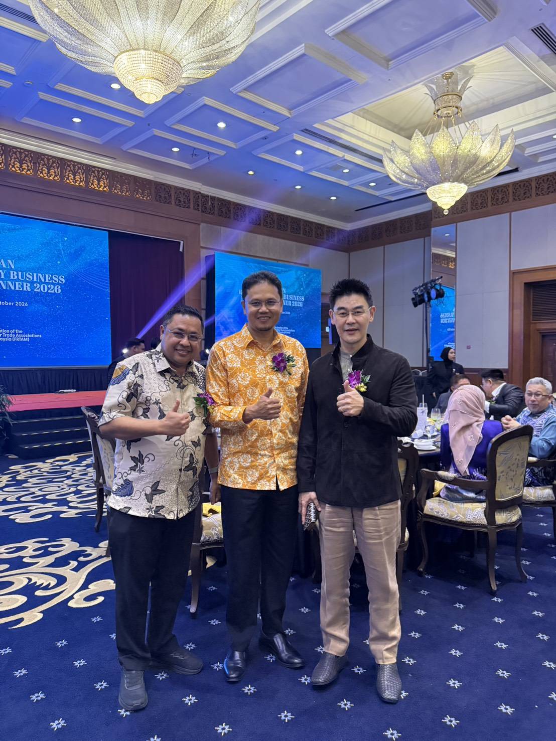 ร่วมงานเลี้ยง Malaysian Rubber Industry Business Networking Dinner 2026   วันศุกร์ที่ 2 ตุลาคม 2569